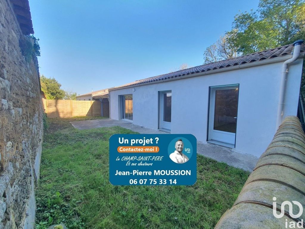 Achat maison à vendre 2 chambres 65 m² - Saint-Cyr-en-Talmondais