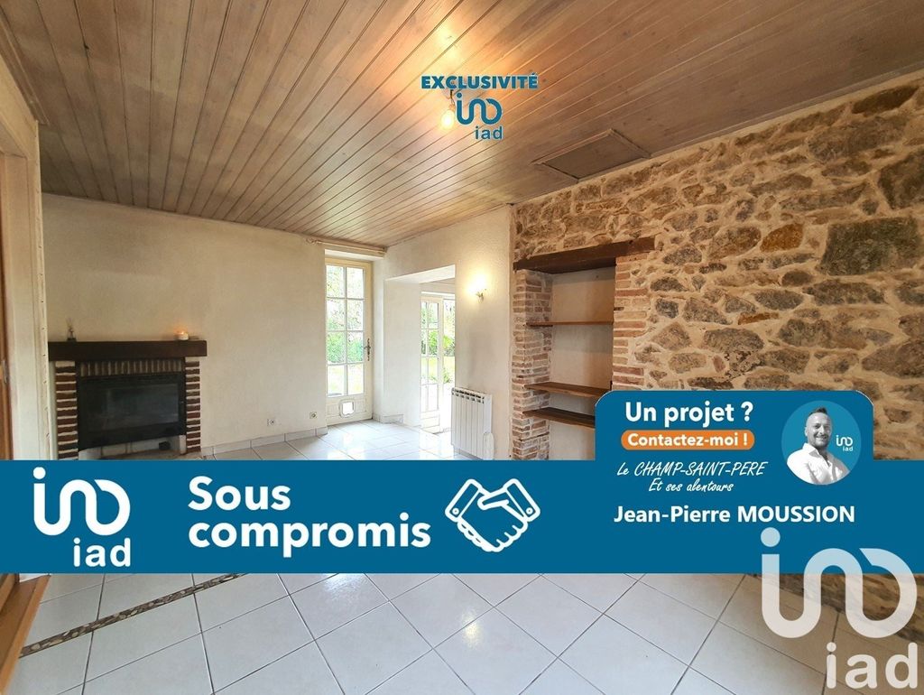 Achat maison à vendre 2 chambres 65 m² - Moutiers-les-Mauxfaits