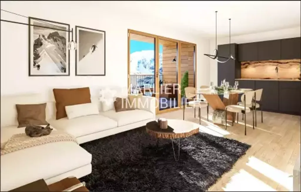 Achat appartement à vendre 2 pièces 44 m² - Praz-sur-Arly