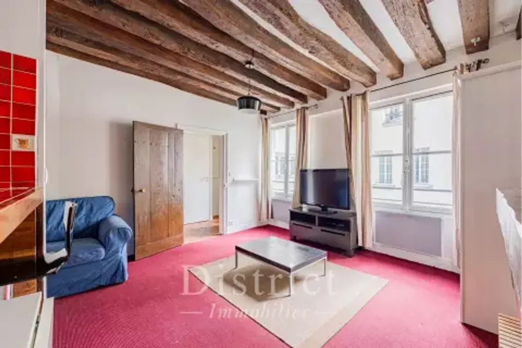 Achat appartement à vendre 2 pièces 38 m² - Paris 4ème arrondissement