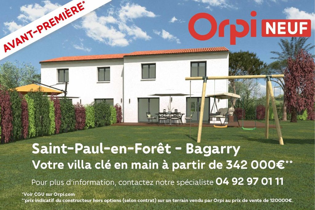 Achat maison à vendre 3 chambres 98 m² - Saint-Paul-en-Forêt