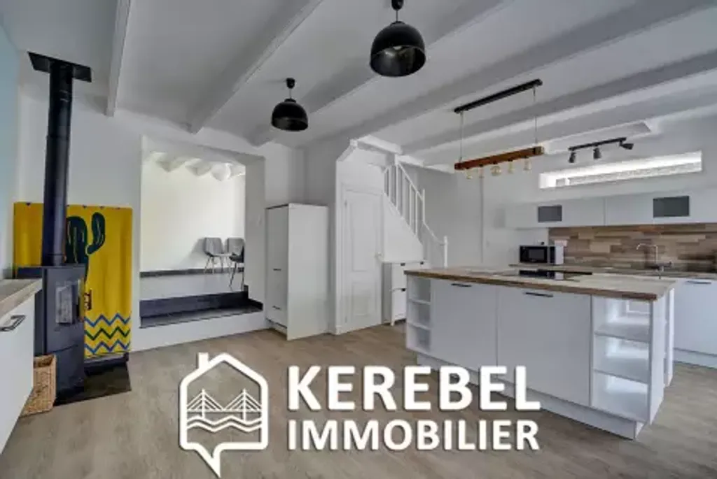 Achat maison à vendre 2 chambres 69 m² - Plougastel-Daoulas