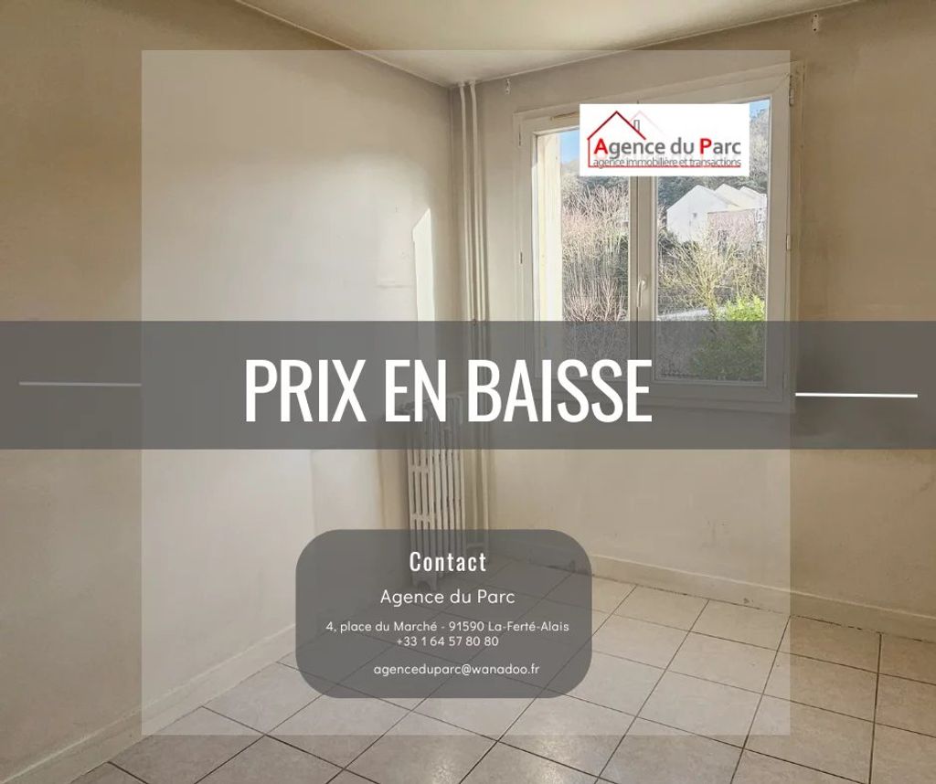 Achat appartement à vendre 3 pièces 55 m² - La Ferté-Alais