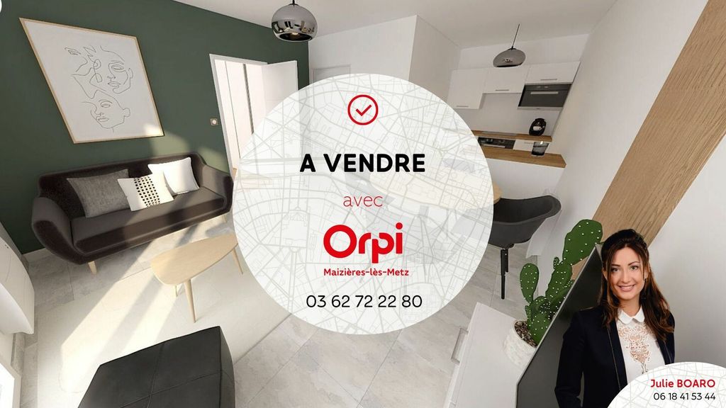 Achat appartement à vendre 2 pièces 35 m² - Talange