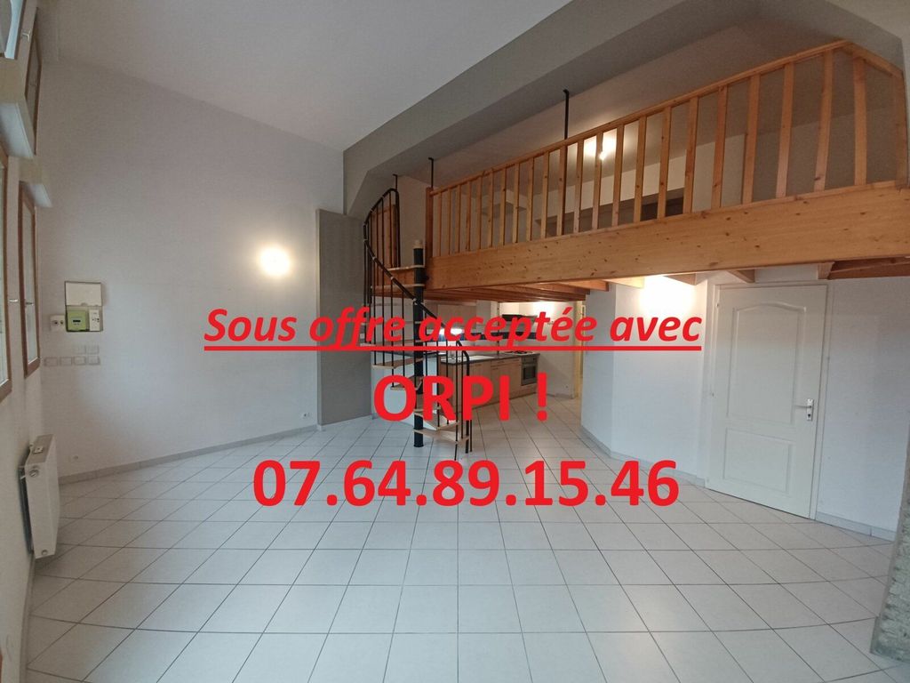 Achat duplex à vendre 3 pièces 65 m² - Saint-Étienne-de-Saint-Geoirs