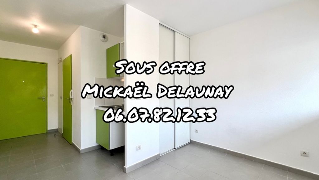 Achat studio à vendre 19 m² - Montpellier