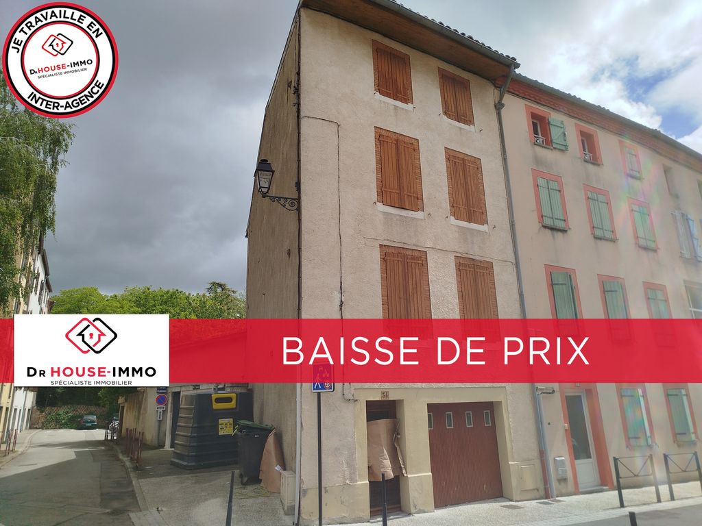 Achat maison à vendre 5 chambres 190 m² - Pamiers