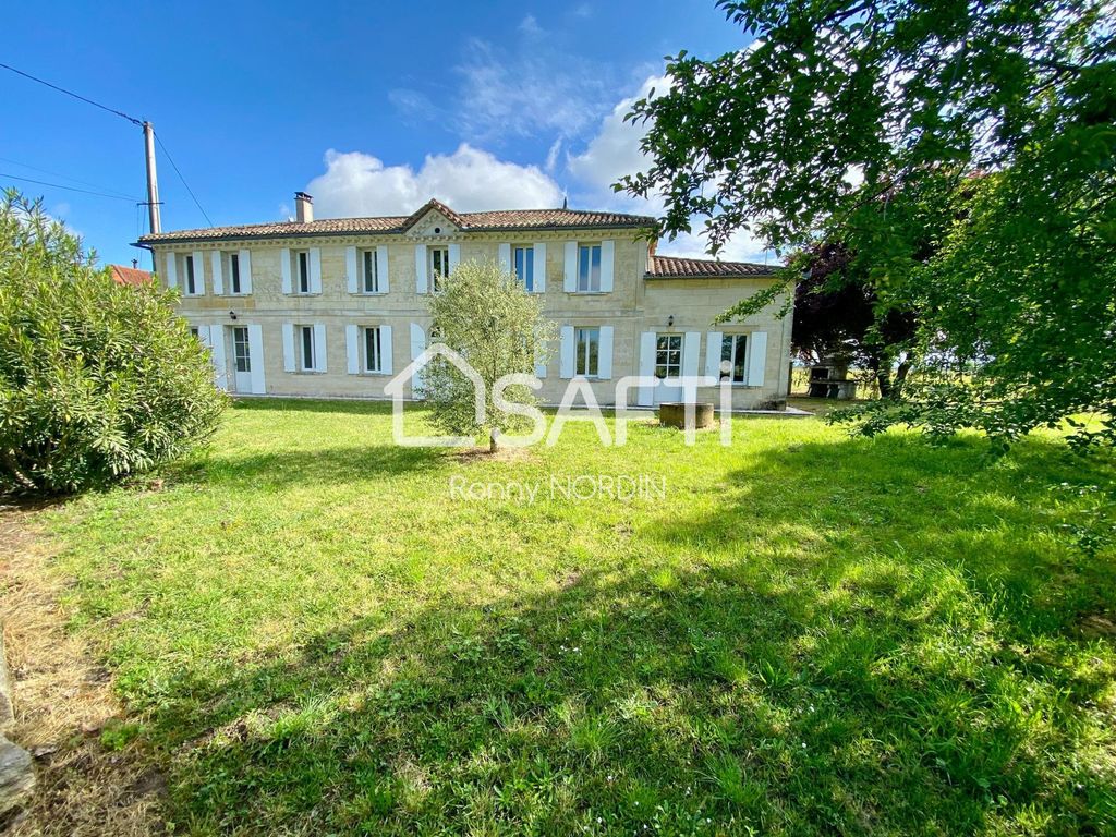 Achat maison à vendre 5 chambres 235 m² - Saint-Émilion