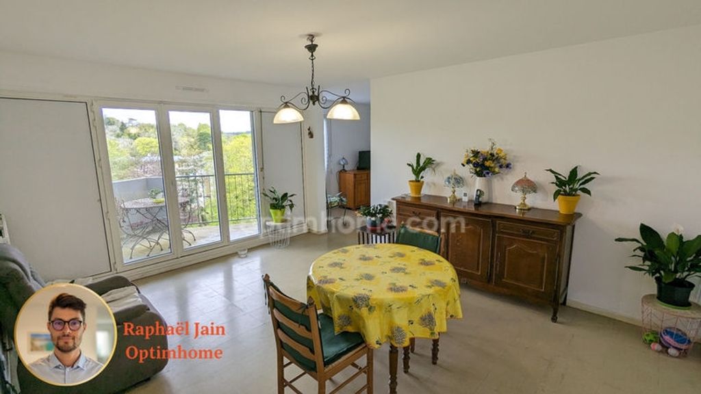 Achat appartement à vendre 3 pièces 78 m² - Quimper