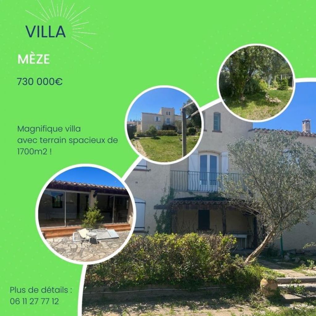 Achat maison 4 chambre(s) - Mèze