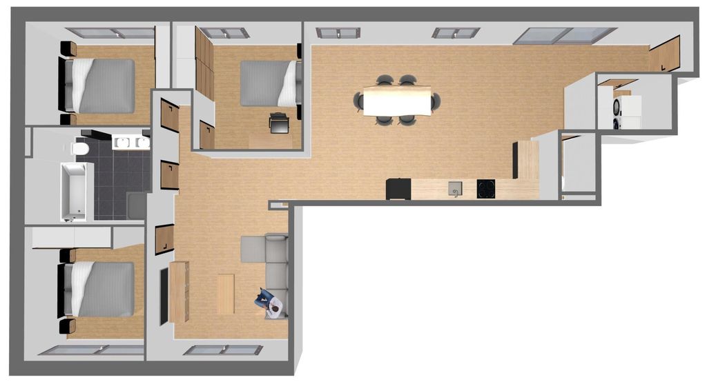 Achat appartement à vendre 4 pièces 105 m² - Charmes