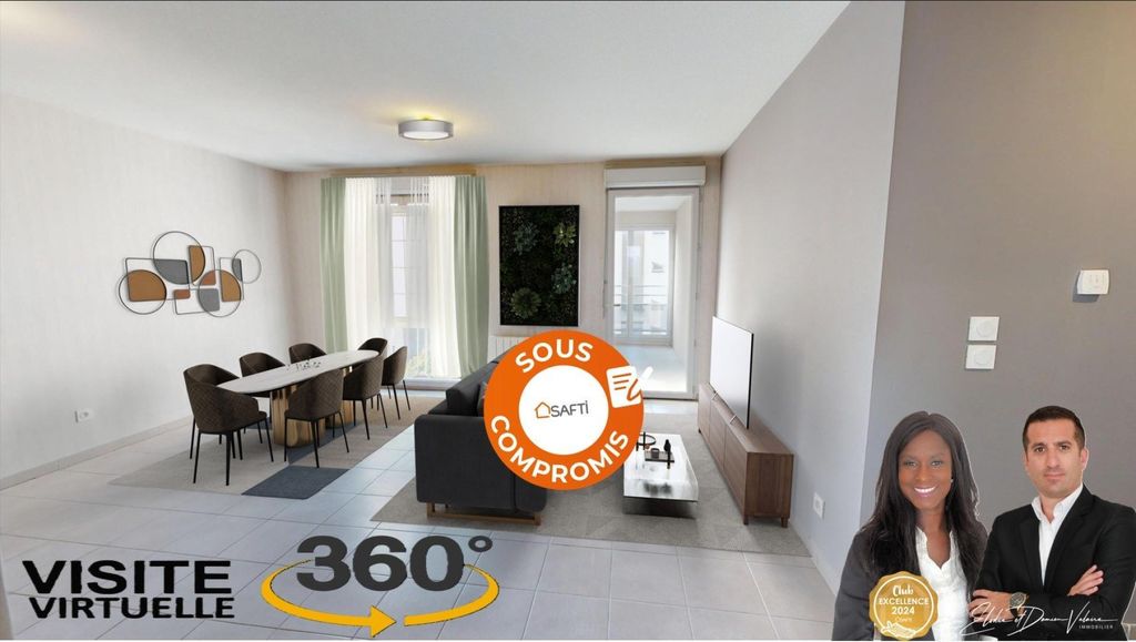 Achat appartement à vendre 3 pièces 59 m² - L'Isle-d'Abeau