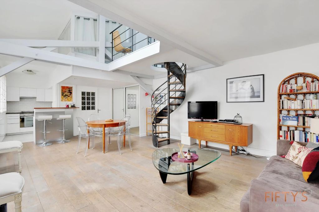 Achat loft à vendre 3 pièces 60 m² - Paris 15ème arrondissement