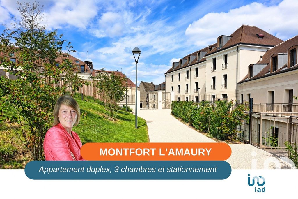 Achat duplex à vendre 4 pièces 102 m² - Montfort-l'Amaury