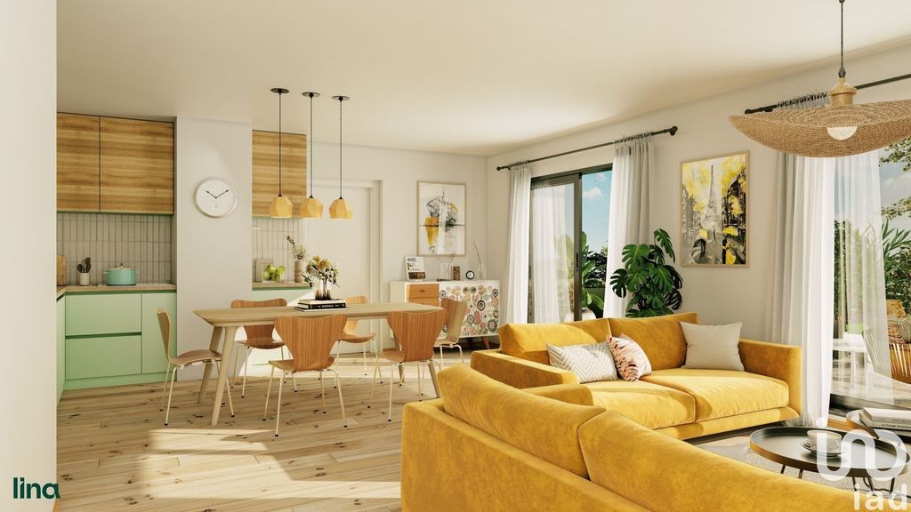 Achat appartement à vendre 3 pièces 57 m² - Saint-André-le-Gaz