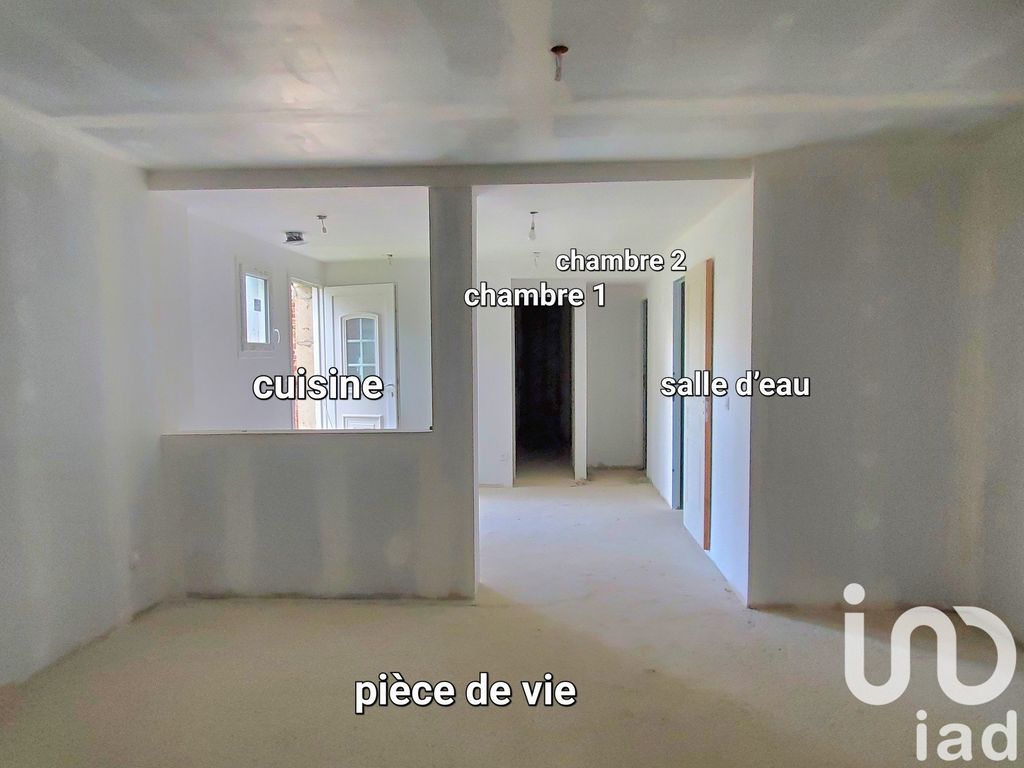 Achat maison à vendre 2 chambres 60 m² - Thiescourt