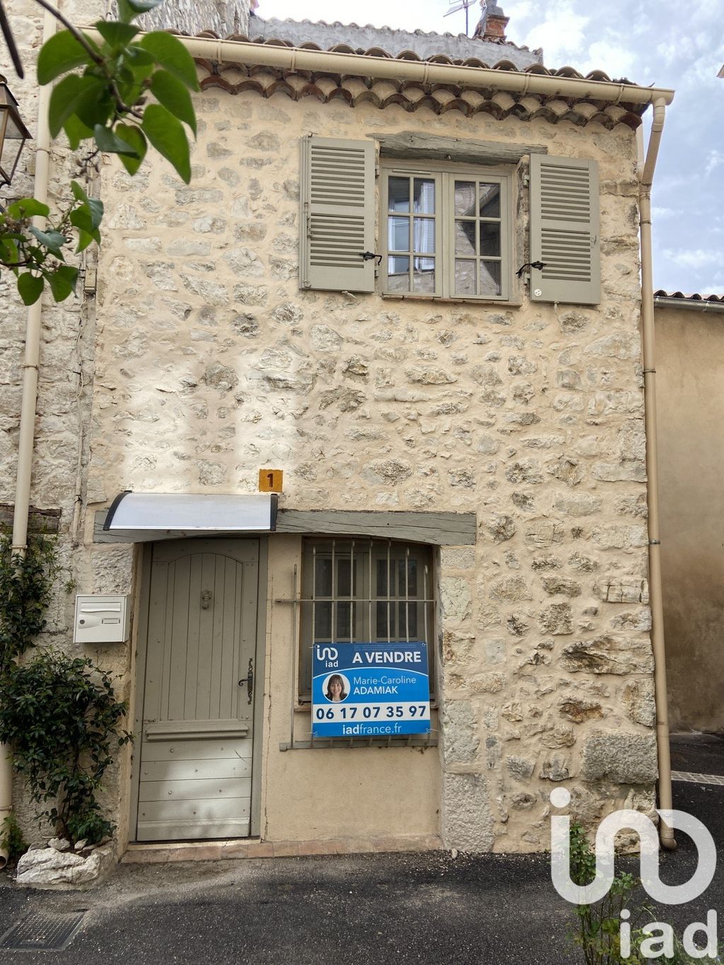 Achat maison 1 chambre(s) - Saint-Vallier-de-Thiey