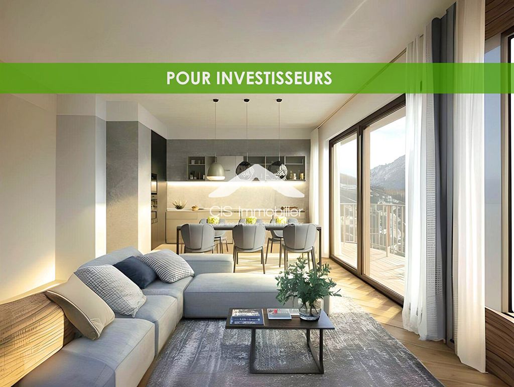 Achat appartement à vendre 3 pièces 63 m² - Tours-en-Savoie