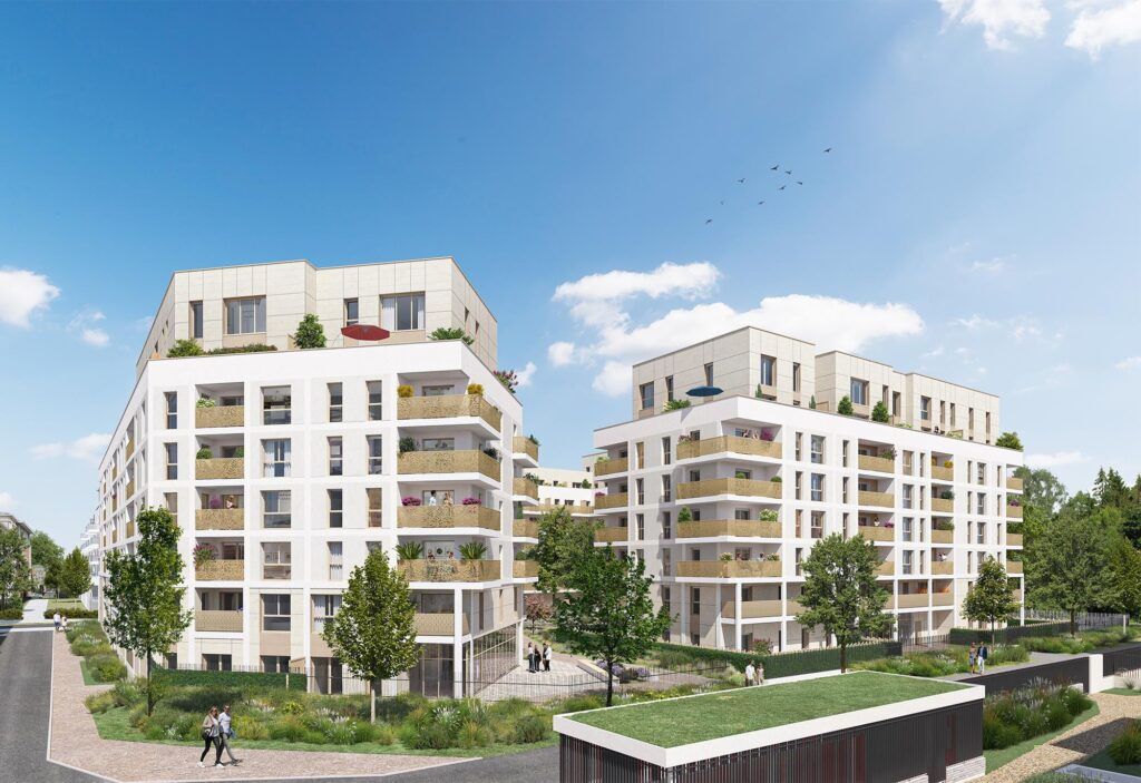 Achat duplex à vendre 2 pièces 44 m² - Bussy-Saint-Georges