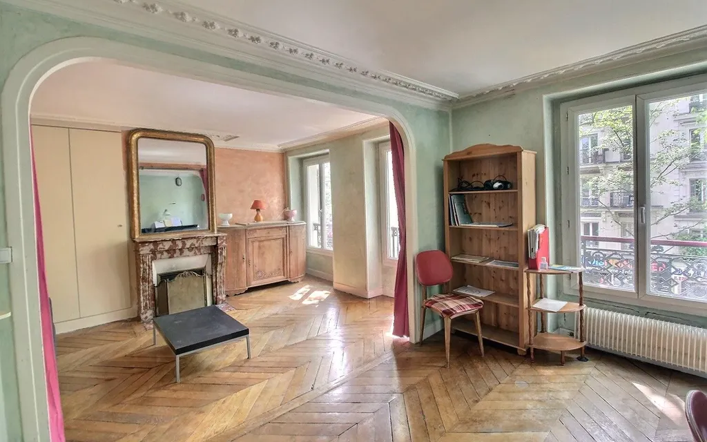 Achat appartement à vendre 3 pièces 61 m² - Paris 17ème arrondissement