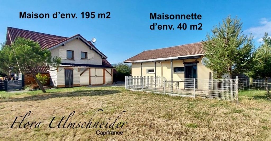 Achat maison à vendre 6 chambres 237 m² - Chêne-en-Semine