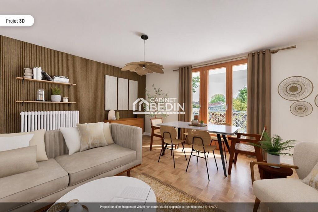 Achat appartement à vendre 2 pièces 57 m² - Pessac