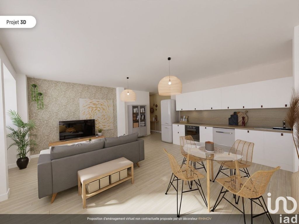 Achat appartement à vendre 2 pièces 54 m² - La Roche-sur-Foron