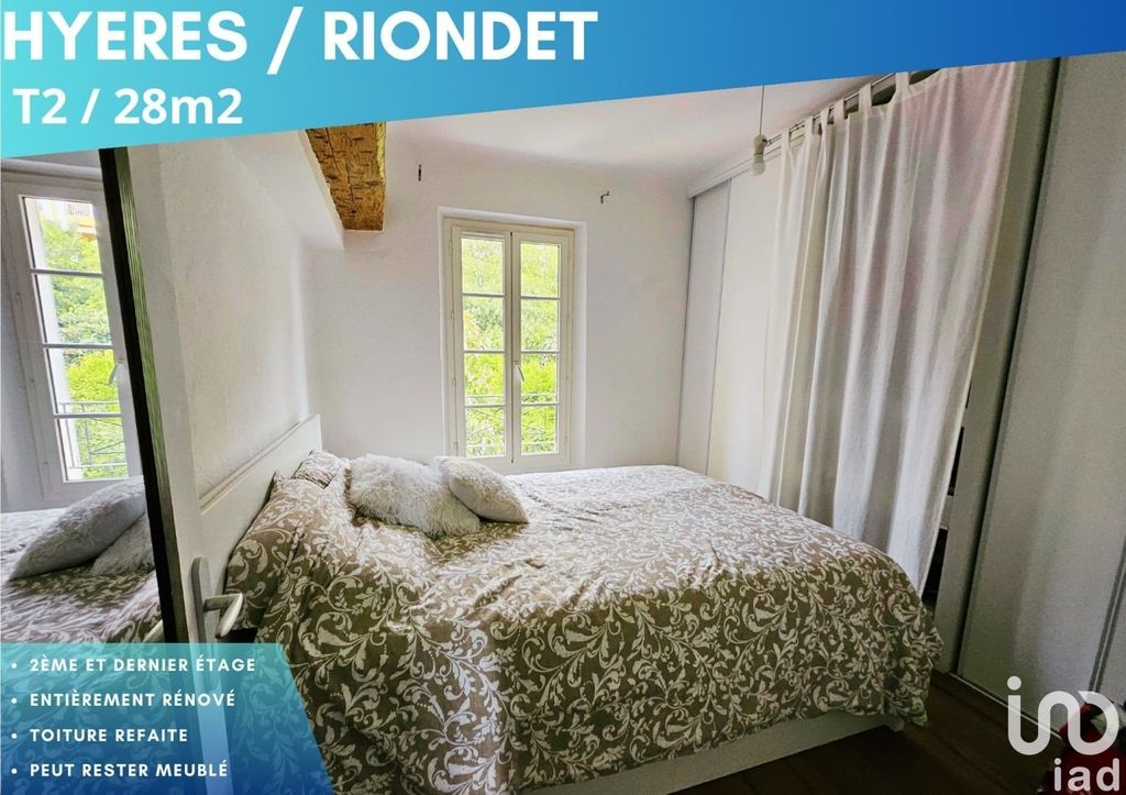 Achat appartement à vendre 2 pièces 28 m² - Hyères