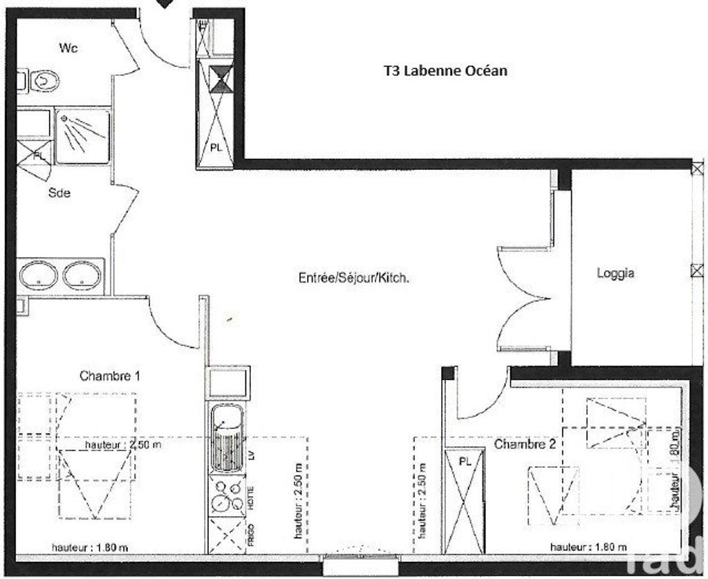 Achat appartement à vendre 3 pièces 65 m² - Labenne