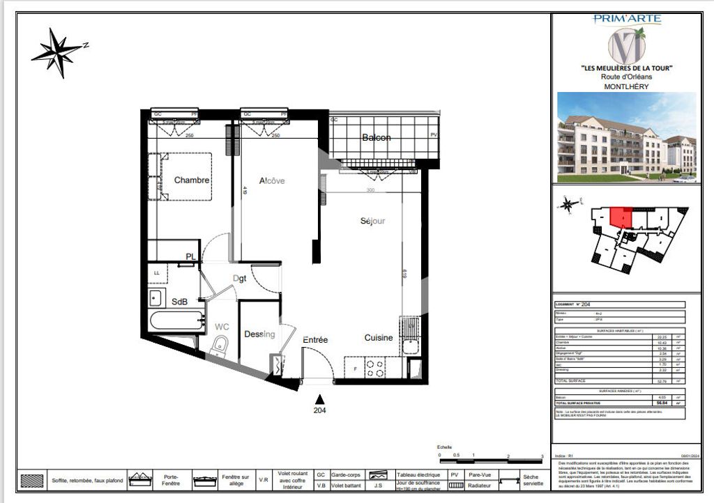 Achat appartement 2 pièce(s) Montlhéry