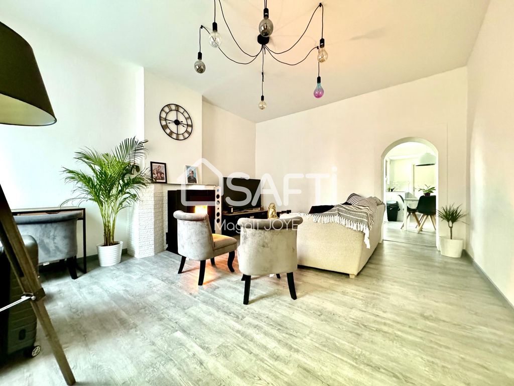 Achat maison à vendre 2 chambres 60 m² - Bruay-la-Buissière