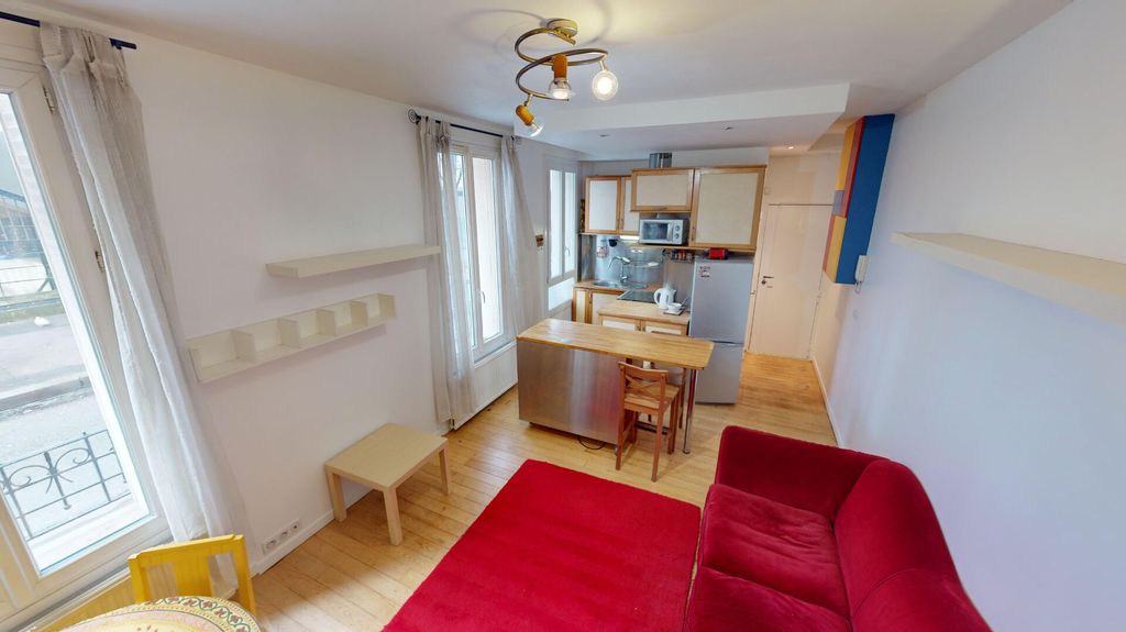 Achat duplex à vendre 2 pièces 47 m² - Paris 18ème arrondissement