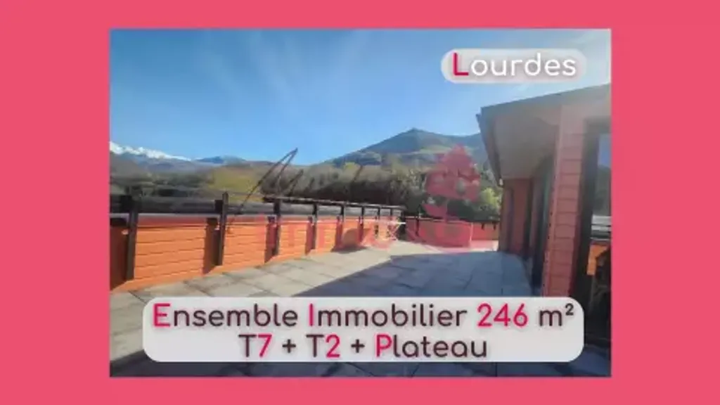 Achat loft à vendre 9 pièces 246 m² - Lourdes