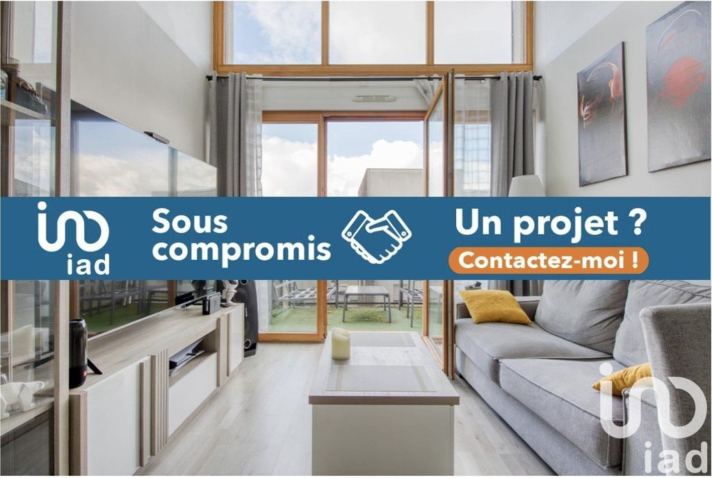 Achat duplex à vendre 2 pièces 48 m² - Herblay