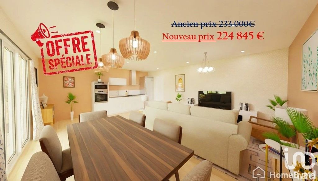 Achat appartement à vendre 3 pièces 64 m² - Pins-Justaret