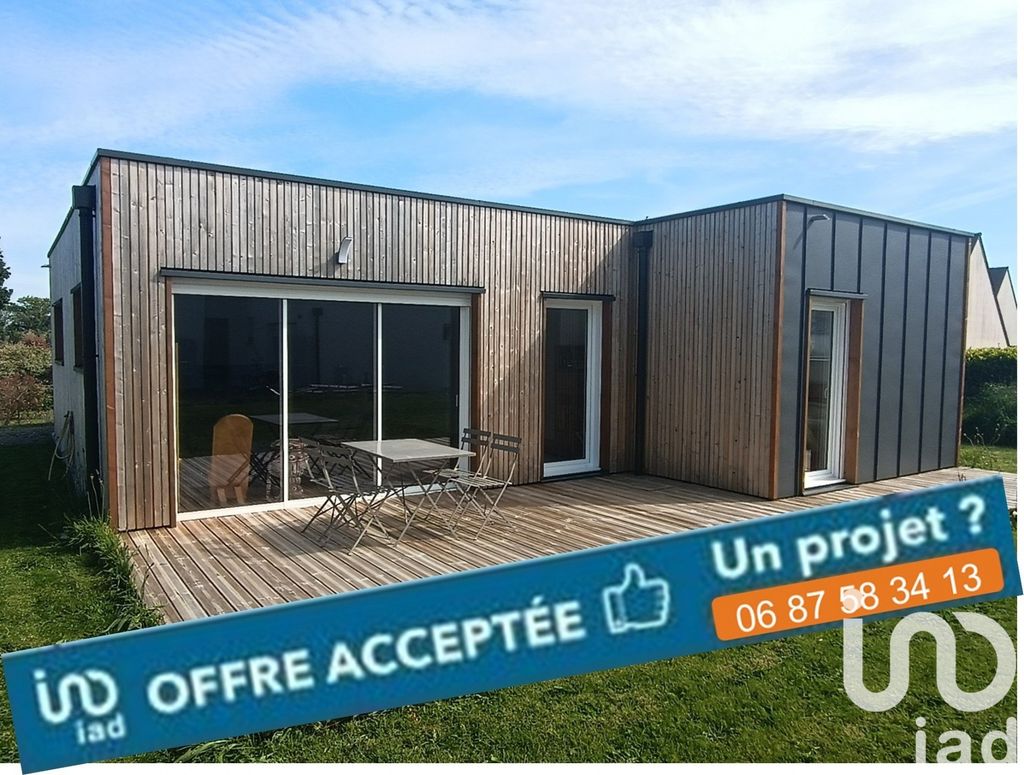 Achat maison à vendre 2 chambres 77 m² - Plouguiel