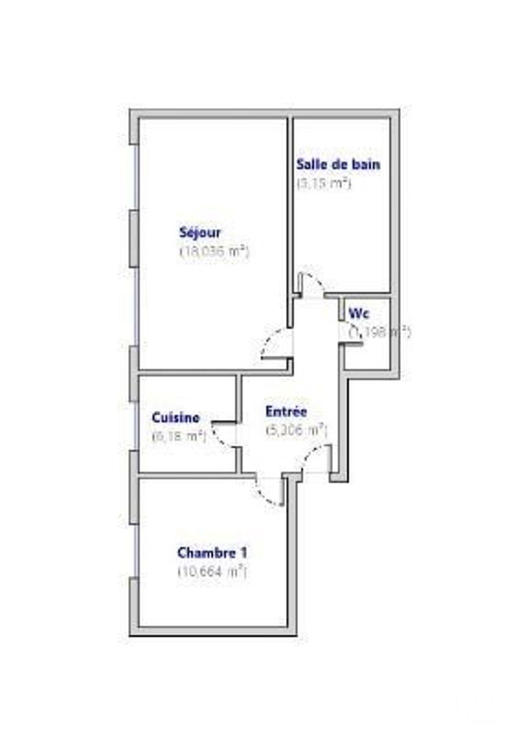 Achat appartement à vendre 2 pièces 46 m² - Cahors