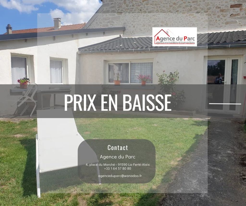 Achat maison à vendre 3 chambres 118 m² - Boutigny-sur-Essonne