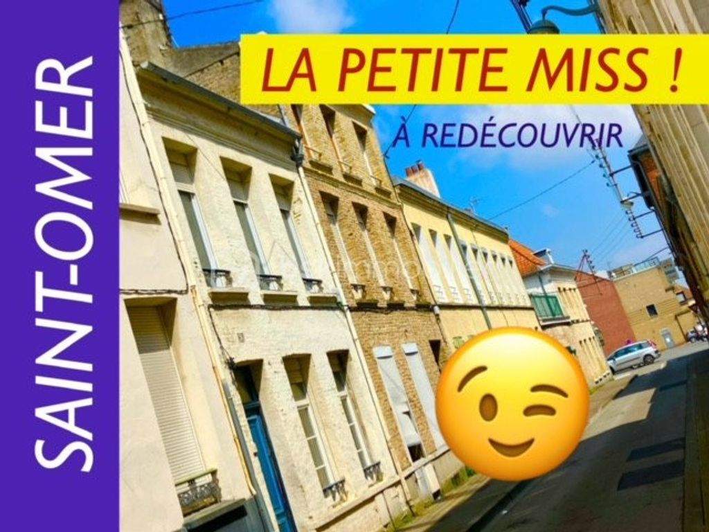 Achat maison à vendre 3 chambres 100 m² - Saint-Omer