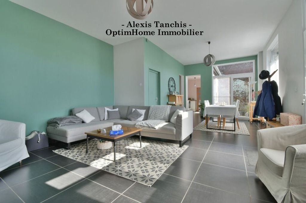 Achat maison à vendre 3 chambres 119 m² - Tourcoing