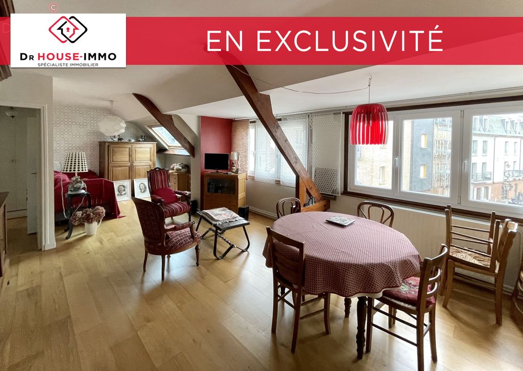 Achat appartement à vendre 4 pièces 71 m² - Dieppe
