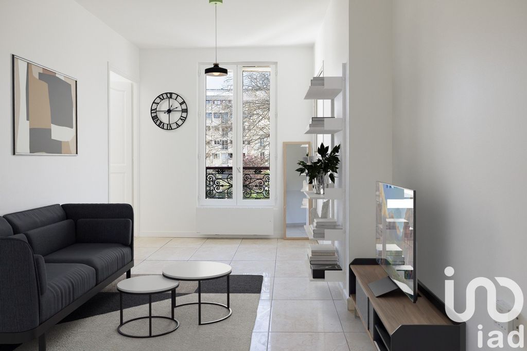 Achat appartement à vendre 2 pièces 25 m² - Paris 18ème arrondissement