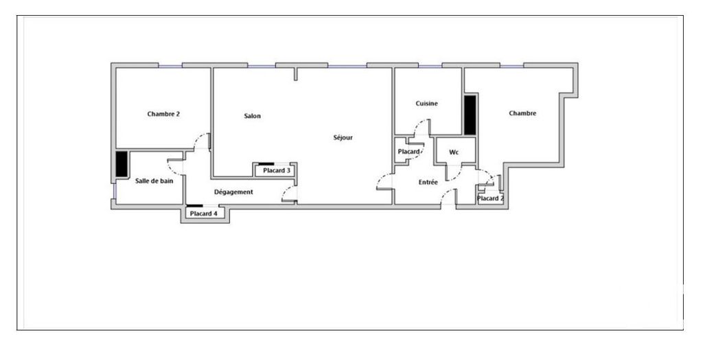 Achat appartement à vendre 4 pièces 68 m² - La Garenne-Colombes