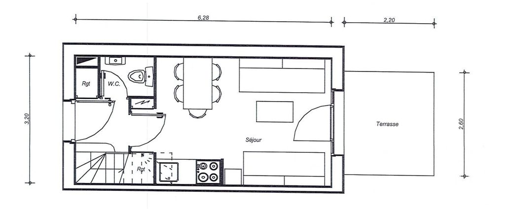 Achat appartement 2 pièce(s) Talmont-Saint-Hilaire