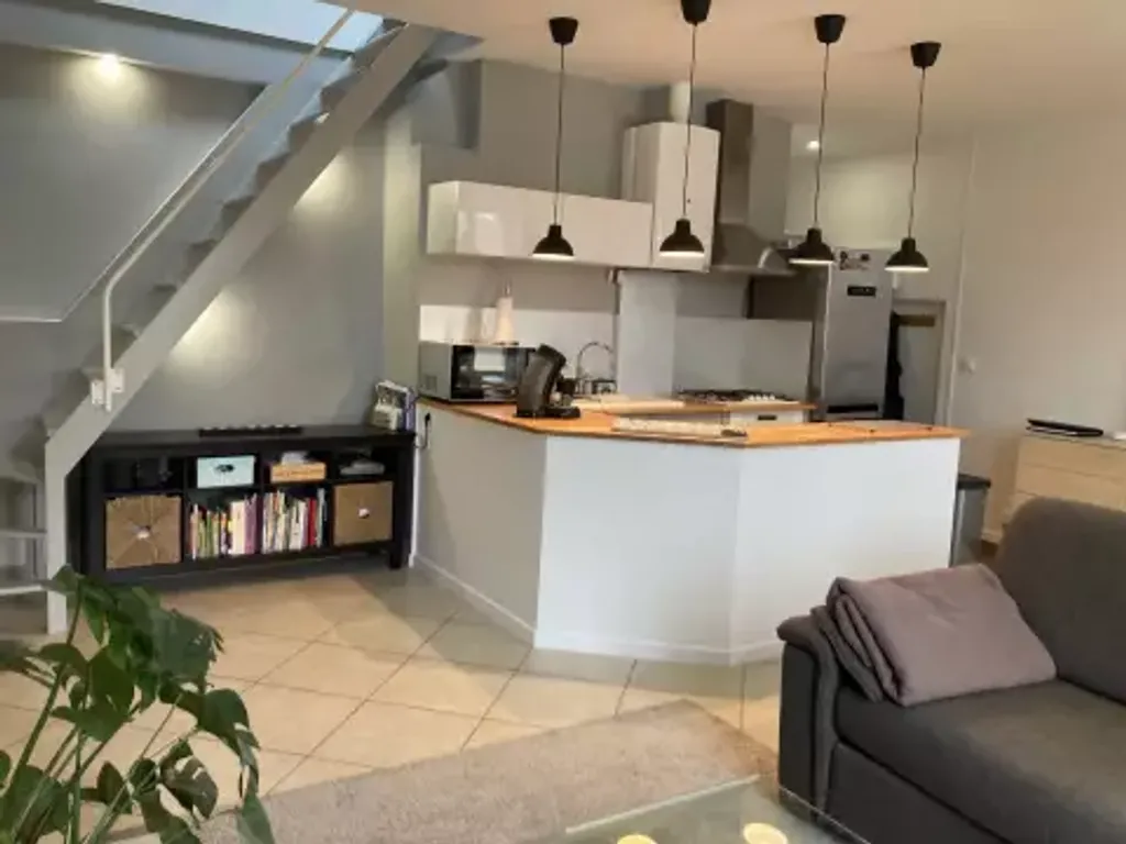 Achat duplex à vendre 2 pièces 47 m² - Lyon 3ème arrondissement