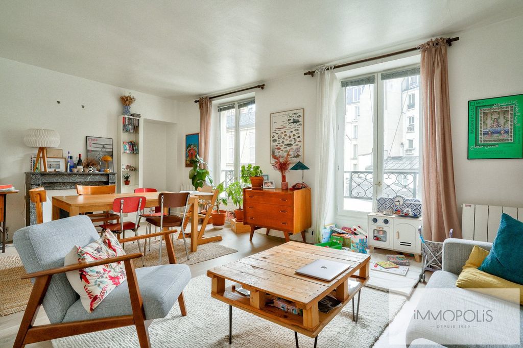 Achat appartement à vendre 3 pièces 70 m² - Paris 18ème arrondissement