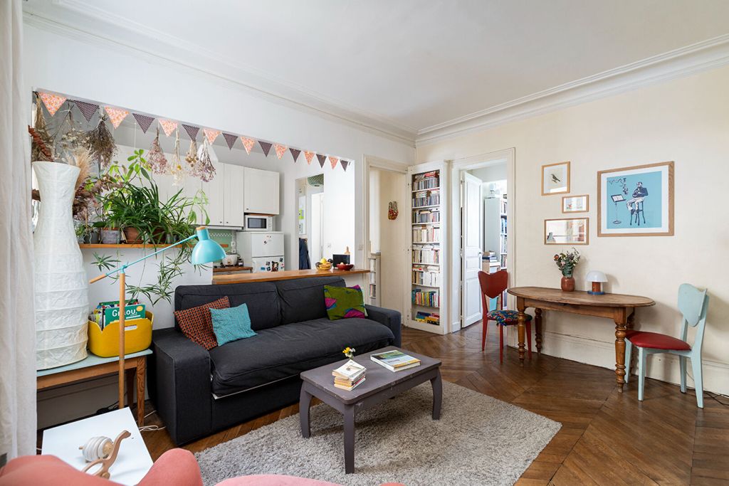 Achat appartement à vendre 2 pièces 40 m² - Paris 20ème arrondissement