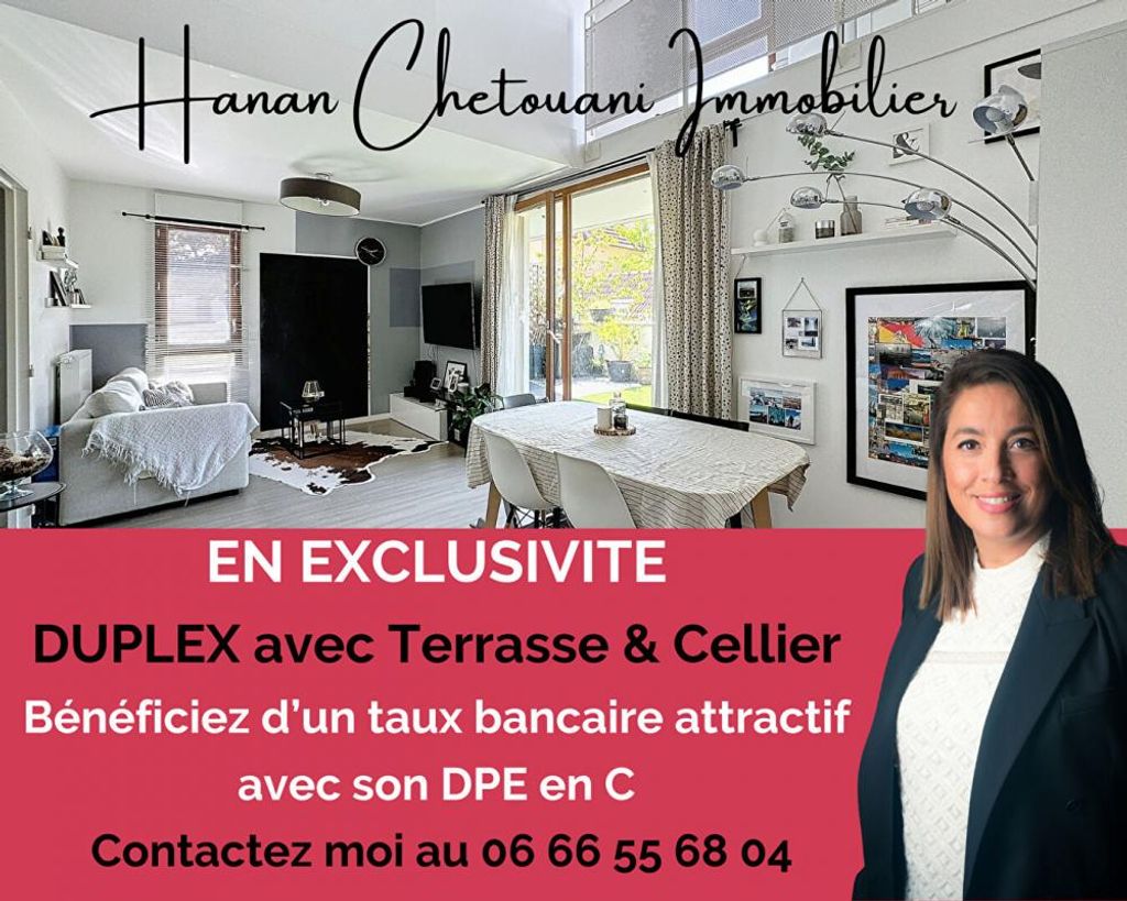 Achat duplex à vendre 4 pièces 86 m² - Igny