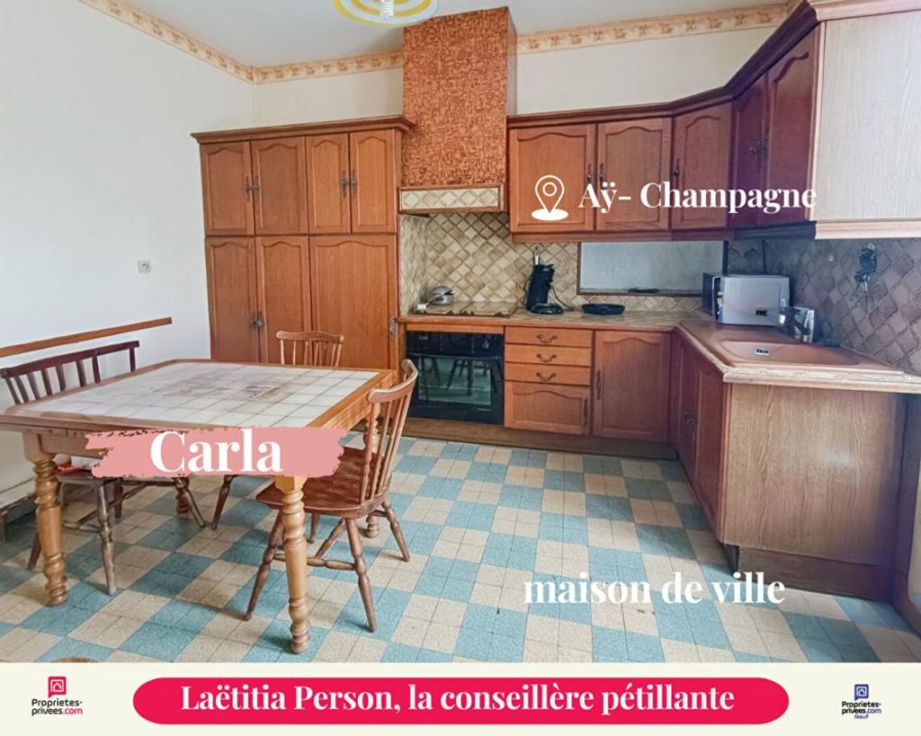Achat maison à vendre 2 chambres 98 m² - Aÿ-Champagne