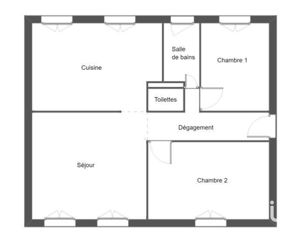Achat appartement à vendre 4 pièces 64 m² - Audun-le-Tiche